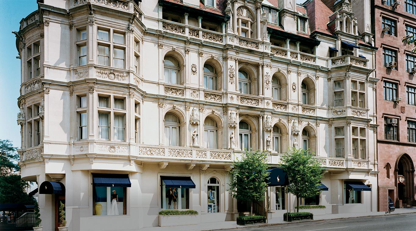 Around the world, Ralph Lauren flagship stores—like our locations