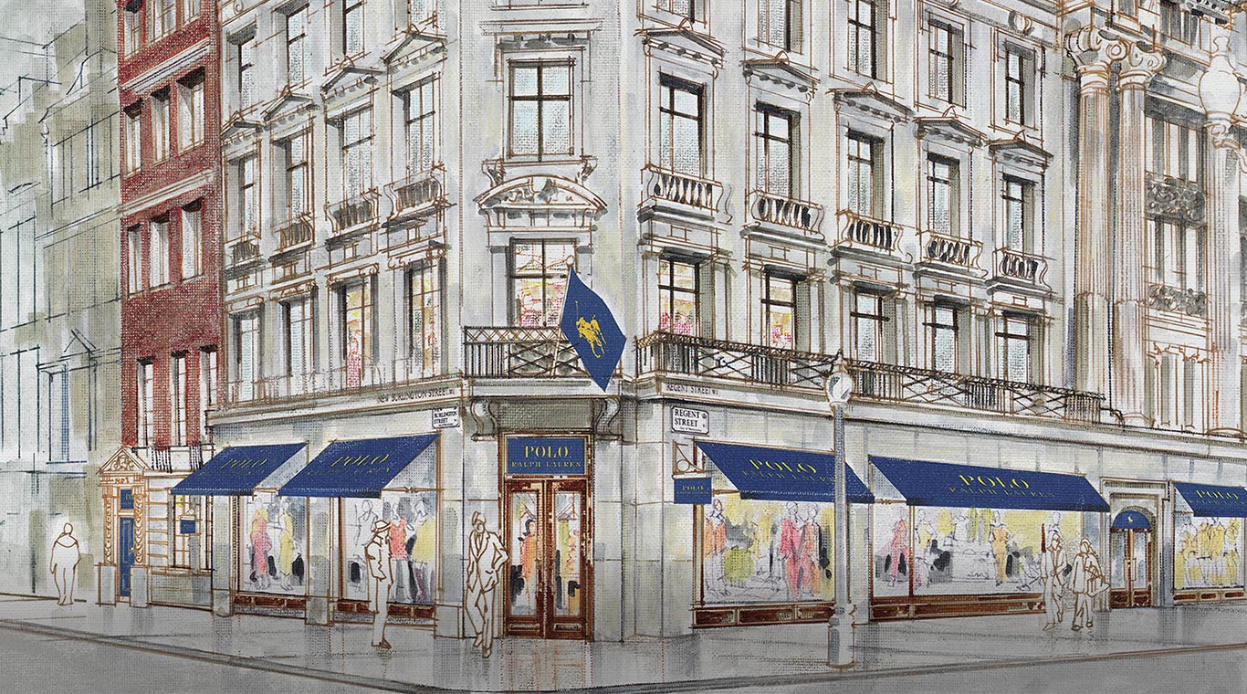 Around the world, Ralph Lauren flagship stores—like our locations