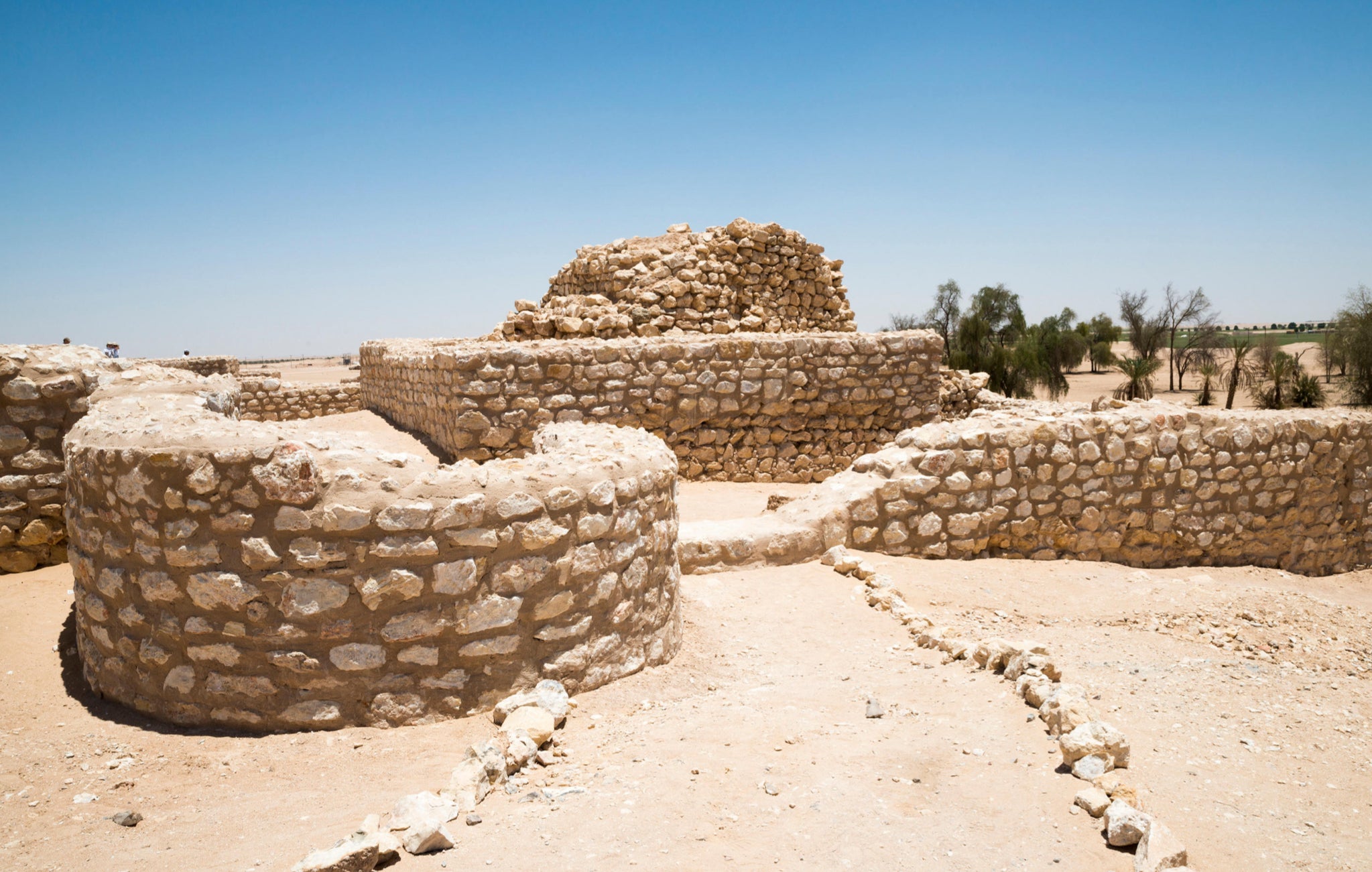 <strong>IN SEARCH OF </strong><br/><span>Fiennes, like Lawrence, found the Middle East alluring. He returned there eight times in search of the lost city of Ubar, the Atlantis of the sands</span>