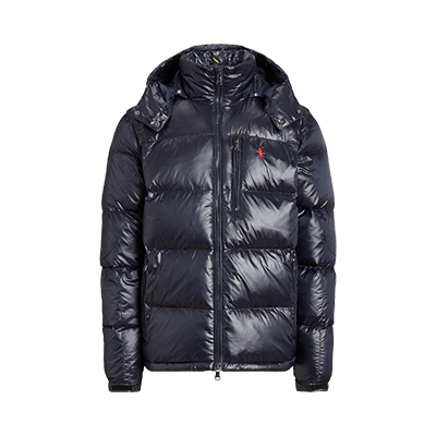 Baby Reversible Nylon Jacket in Blue - Polo Ralph Lauren Kids