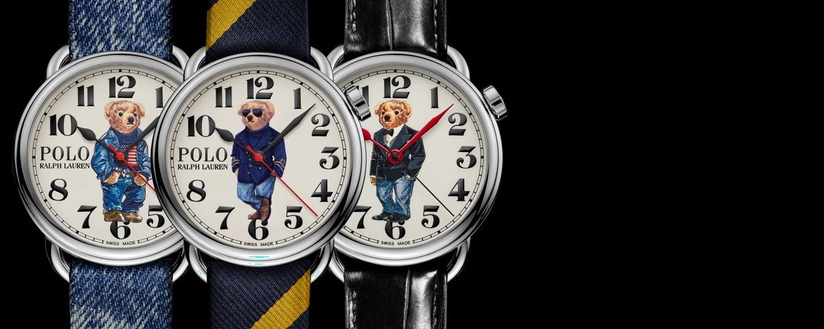 The polo outlet bear watch collection