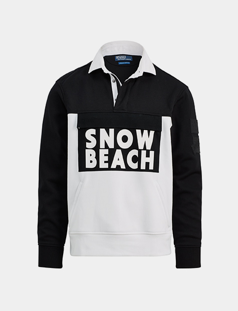 Snow Beach Polo Ralph Lauren - black polo bubble coat with black polo undershirt roblox