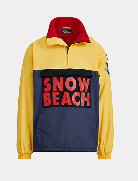 polo snow beach vest